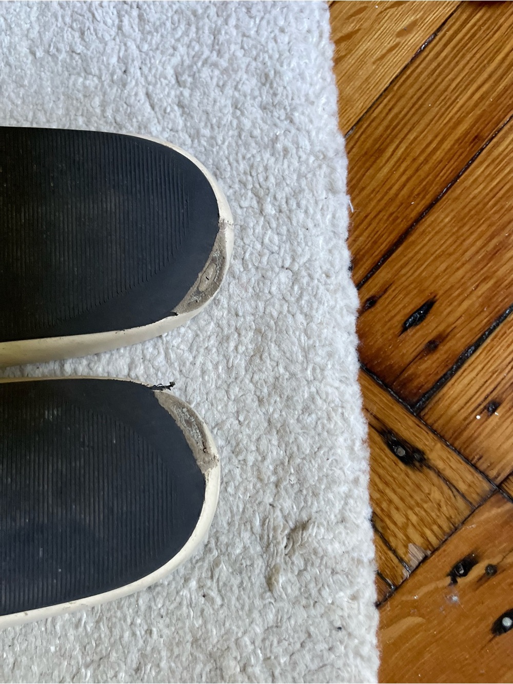 Rachel Comey Cream Woven Leather Slip-On Mules - Picture 3 of 3